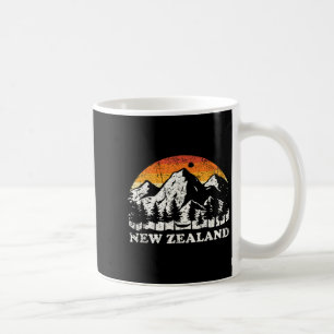 New Zealand Mountain Hiker Gift New Zealand  Coffee Mug