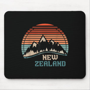 New Zealand Mountain Hiking Gift New Zealand Mouse Pad