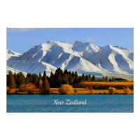 New Zealand Mountain Landscape