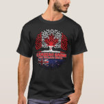 New Zealand New Zealand Canadian Canada Tree Roots T-Shirt<br><div class="desc">Show pride and love in your Canadian and New Zealand heritage,  roots or identity. Your nationality is binational or one of your parents is from Canada and New Zealand? Tree Shaped design for anyone who embrace their roots.</div>