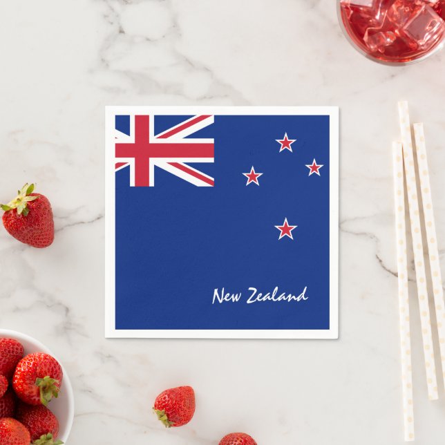 New Zealand & New Zealand Flag party fashion /Kiwi Napkin (Insitu)