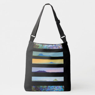 NEW ZEALAND NORTH ISLAND LANDSCAPES CROSSBODY BAG
