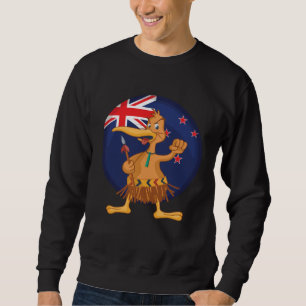 New Zealand NZ Maori Kiwi Bird Sweatshirt