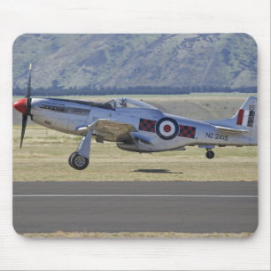 New Zealand, Otago, Wanaka, Warbirds Over 4 Mouse Pad