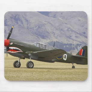 New Zealand, Otago, Wanaka, Warbirds Over 5 Mouse Pad