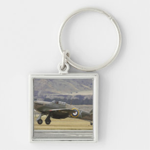 New Zealand, Otago, Wanaka, Warbirds Over 6 Key Ring