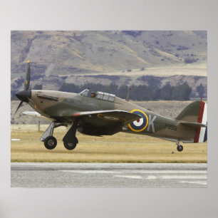 New Zealand, Otago, Wanaka, Warbirds Over 6 Poster