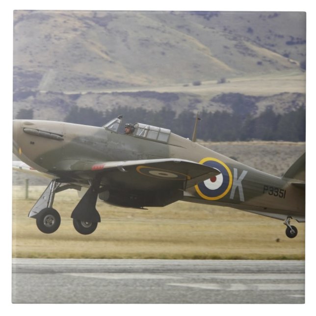 New Zealand, Otago, Wanaka, Warbirds Over 6 Tile (Front)