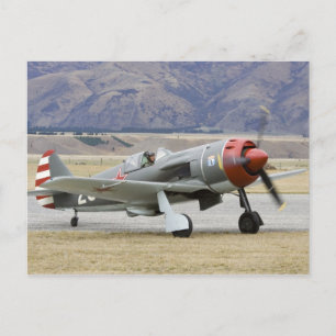 New Zealand, Otago, Wanaka, Warbirds Over 7 Postcard