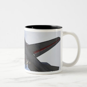 New Zealand, Otago, Wanaka, Warbirds Over Two-Tone Coffee Mug