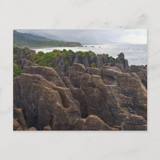 New Zealand: Pancake Rocks Postcard