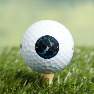 NEW ZEALAND PAUA GOLF BALLS