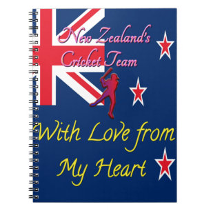New Zealand.png Spiral Notebook