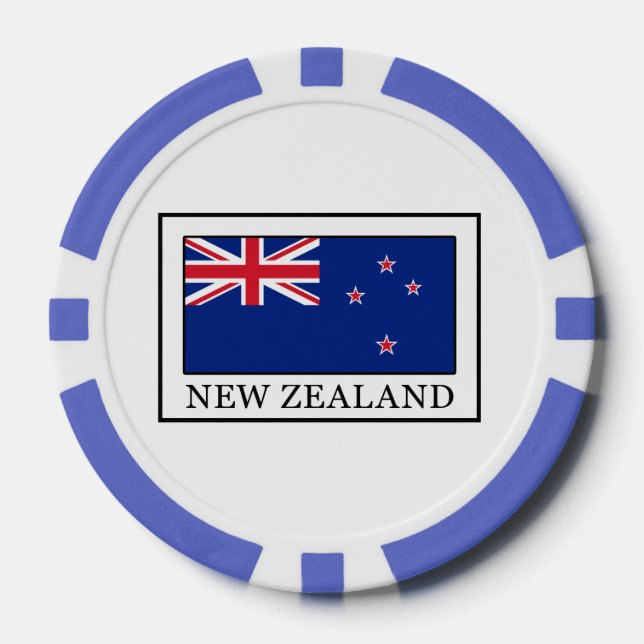 New Zealand Poker Chips (Front)