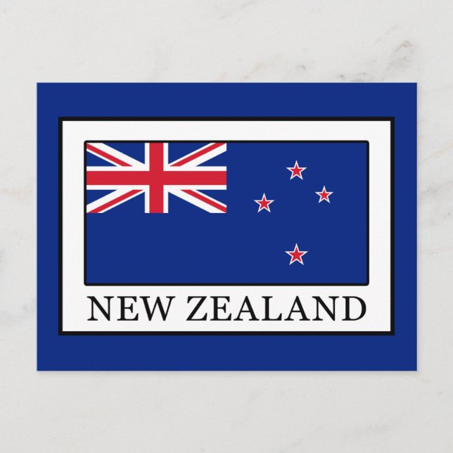 New Zealand Postcard (Front)