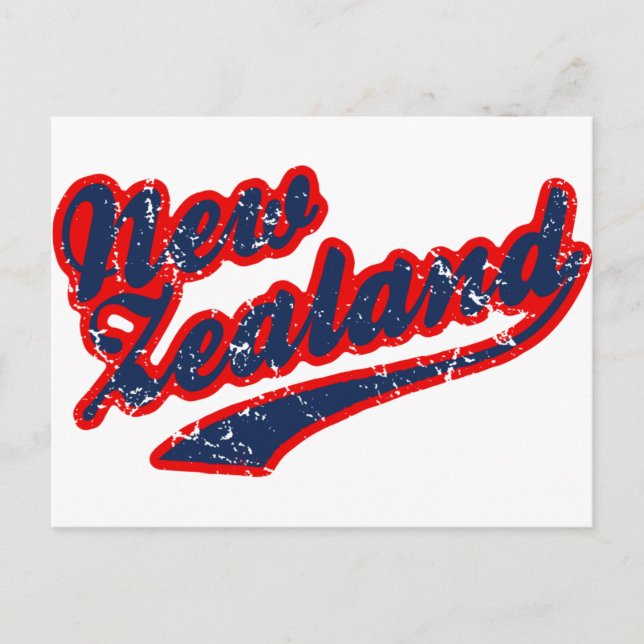 New Zealand Postcard (Front)