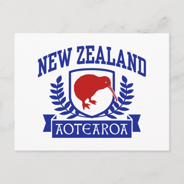 New Zealand Postcard (Front)
