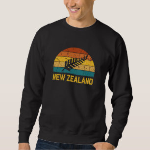 New Zealand Retro  Sweatshirt