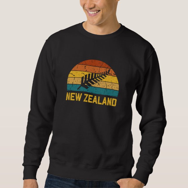 New Zealand Retro  Sweatshirt (Front)
