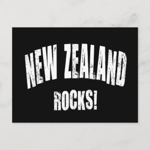 New Zealand Rocks! Postcard
