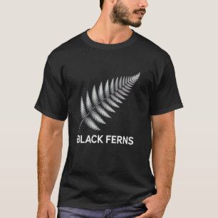 New Zealand Rugby womens rugby Black Ferns men T-Shirt