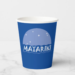 New Zealand Seven Sisters Maori MATARIKI 1a Paper Cups