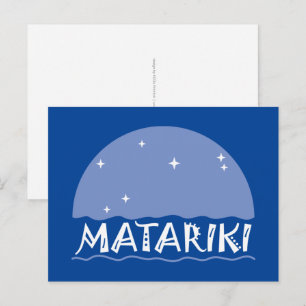 New Zealand Seven Sisters Maori MATARIKI 1a Postcard