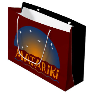 New Zealand Seven Sisters Maori MATARIKI 1b Large Gift Bag