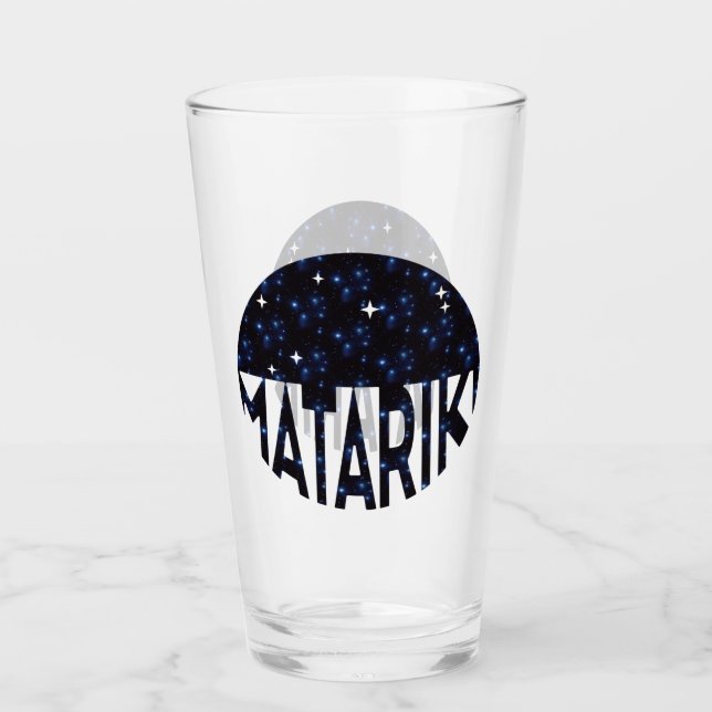 New Zealand Seven Sisters Maori MATARIKI 2b Glass (Front)