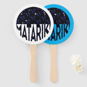 New Zealand Seven Sisters Maori MATARIKI 2b Hand Fan