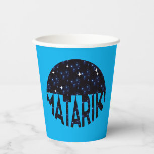 New Zealand Seven Sisters Maori MATARIKI 2b Paper Cups
