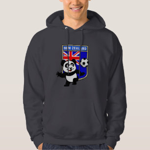 New Zealand Soccer Panda (dark shirts) Hoodie
