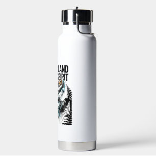 New Zealand Soccer Spirit Skeleton Striker Nations Water Bottle