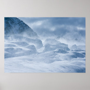 New Zealand, South Island, Arrowsmith Range. Poster