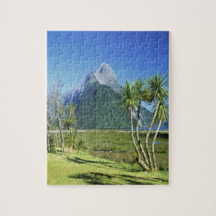 New Zealand, South Island,  Mitre Peak, Jigsaw Puzzle