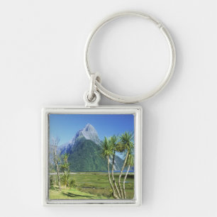 New Zealand, South Island,  Mitre Peak, Key Ring