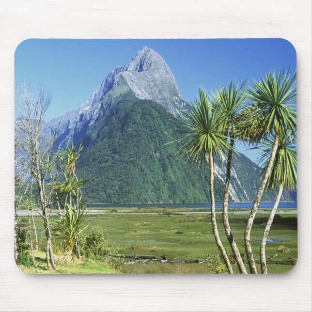New Zealand, South Island,  Mitre Peak, Mouse Pad (Front)