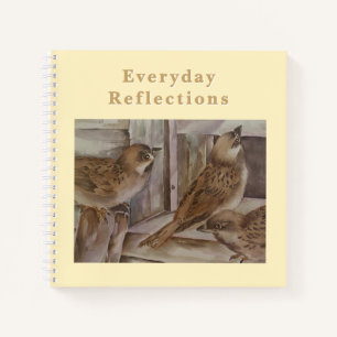 New Zealand Sparrow Bird  Journal