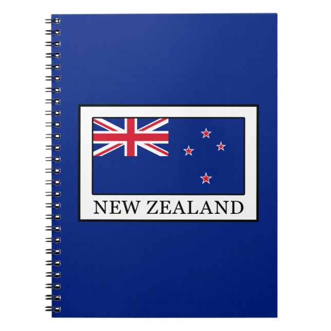 New Zealand Spiral Notebook (Front)