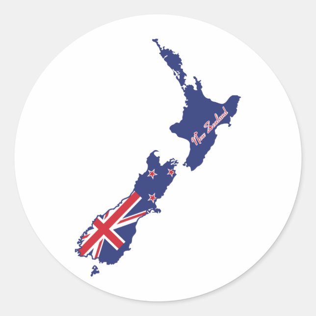 New Zealand Sticker (Front)