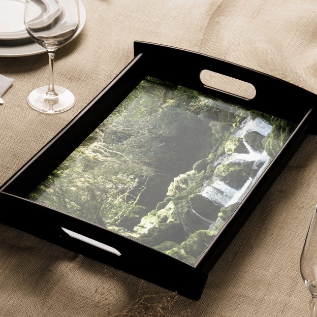 New Zealand Stream with Waterfalls Nature Photo Tissue Paper (Creator Uploaded)