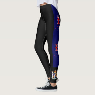New Zealand stripes flag Leggings