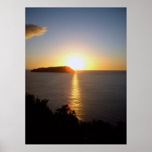 New Zealand Sunrise Posters Ocean Sunrise