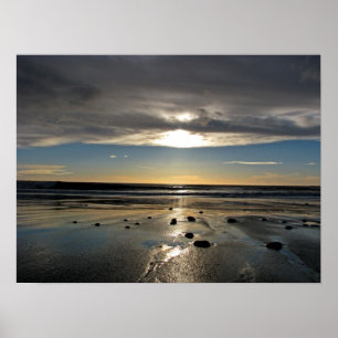 New Zealand Sunset Poster