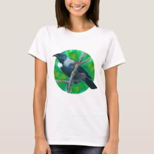 New Zealand Tui - Painting in acrylic T-Shirt