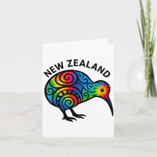 New Zealand Vacation, New Zealand Souvenirs, Kiwi Card