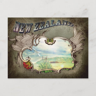 New Zealand vintage card