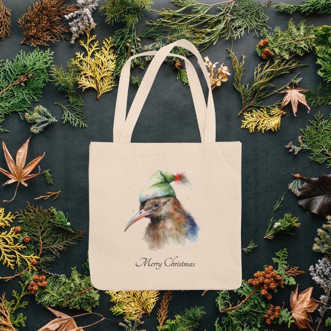 New Zealand Wildlife Holiday Style Tote Bag (Creator Uploaded)