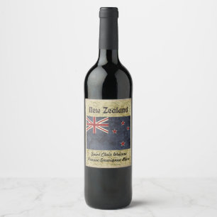 New Zealand Wine Label