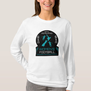 New Zealand Women's Football T-Shirt